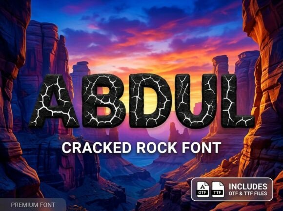 Abdul Font: Elevating Brand Identity with Distinctive Display Typography