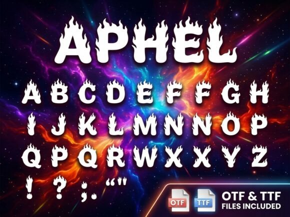 Aphel: A Bold Display Font for Standout Branding