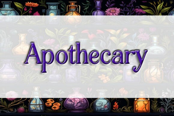 Apothecary Display Font for Bold Campaigns