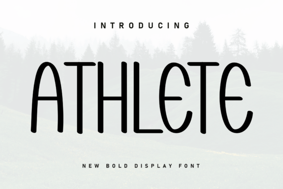 Athlete Font: A Marker-Style Typeface for Bold Branding