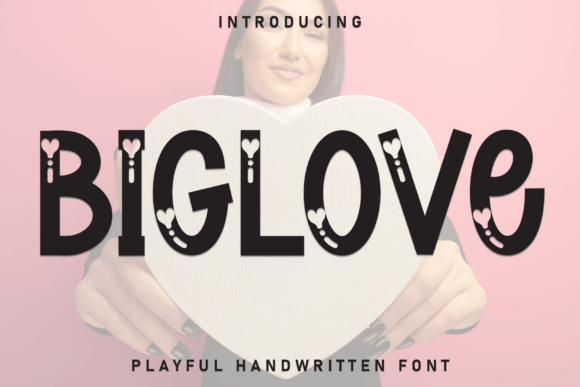 Biglove: A Display Typeface for Editorial Design