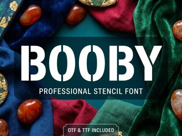 Booby Font: Industrial Strength for Web Headers