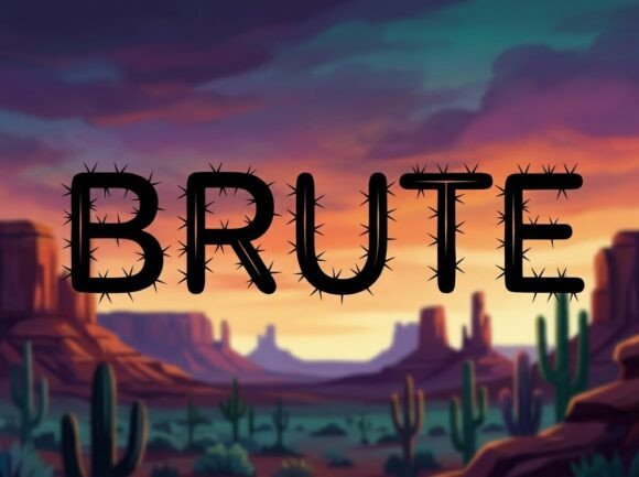 Brute Font: Rugged Display Type for Crafters