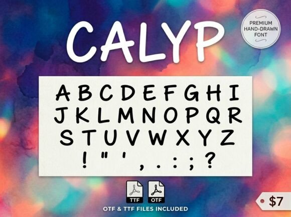 Calyp Typeface for Bold Brand Identity