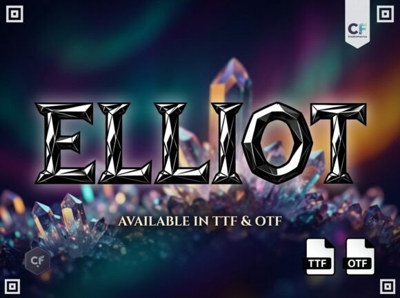 Elliot Display Font for Handmade Brands
