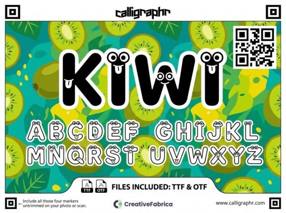 Kiwi Font Download: A Zesty Display Typeface for Bold Branding