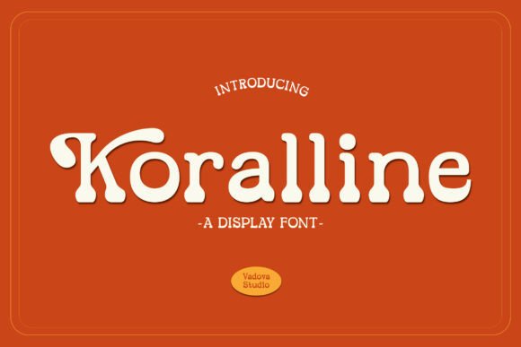 Koralline Font Review: A Playful Display for Modern Design