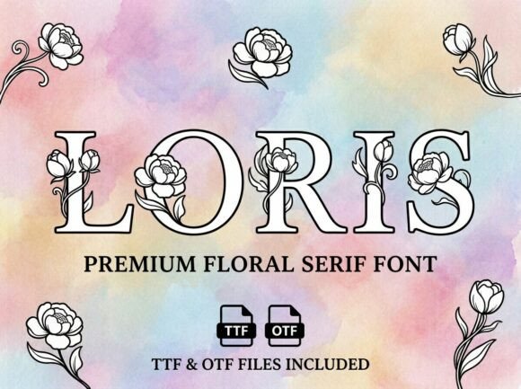 Loris Display Font for Modern Web Design
