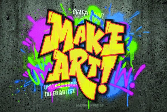 Make Art Font for Bold Web Typography