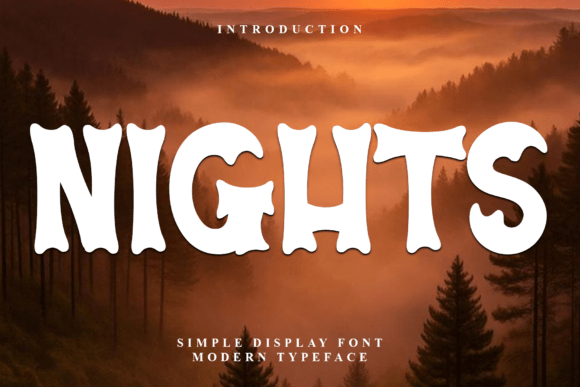 Nights Font for Bold Business Branding