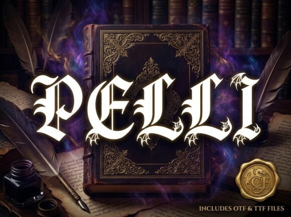 Pelli Typeface for Editorial Design
