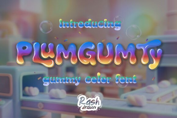 Plumgumty: The Sweetest Display Font for Crafters